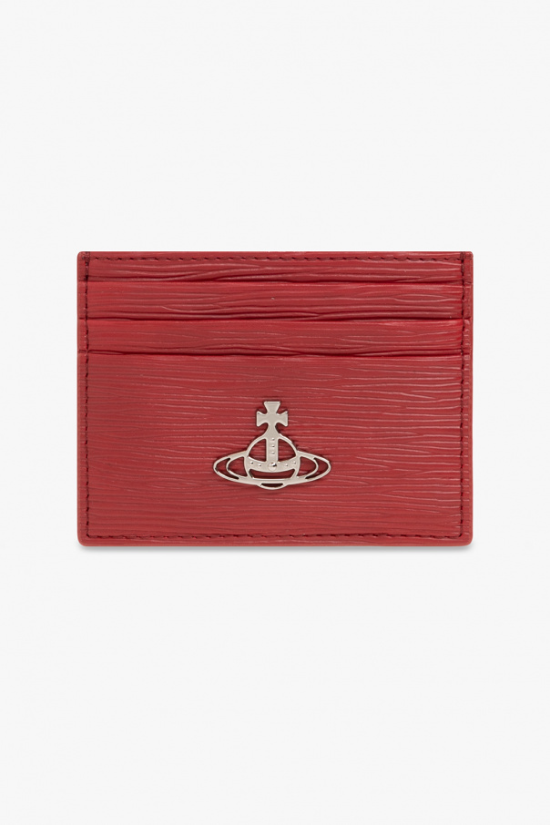 Card holder with logo Vivienne Westwood - SchaferandweinerShops GB